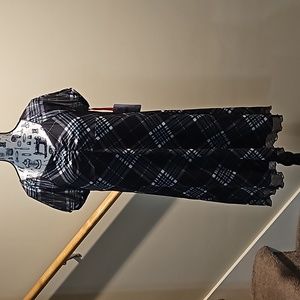 Justice Short Sleeve Dress With Built-in Slip Girls XL 16/18 New With Tags